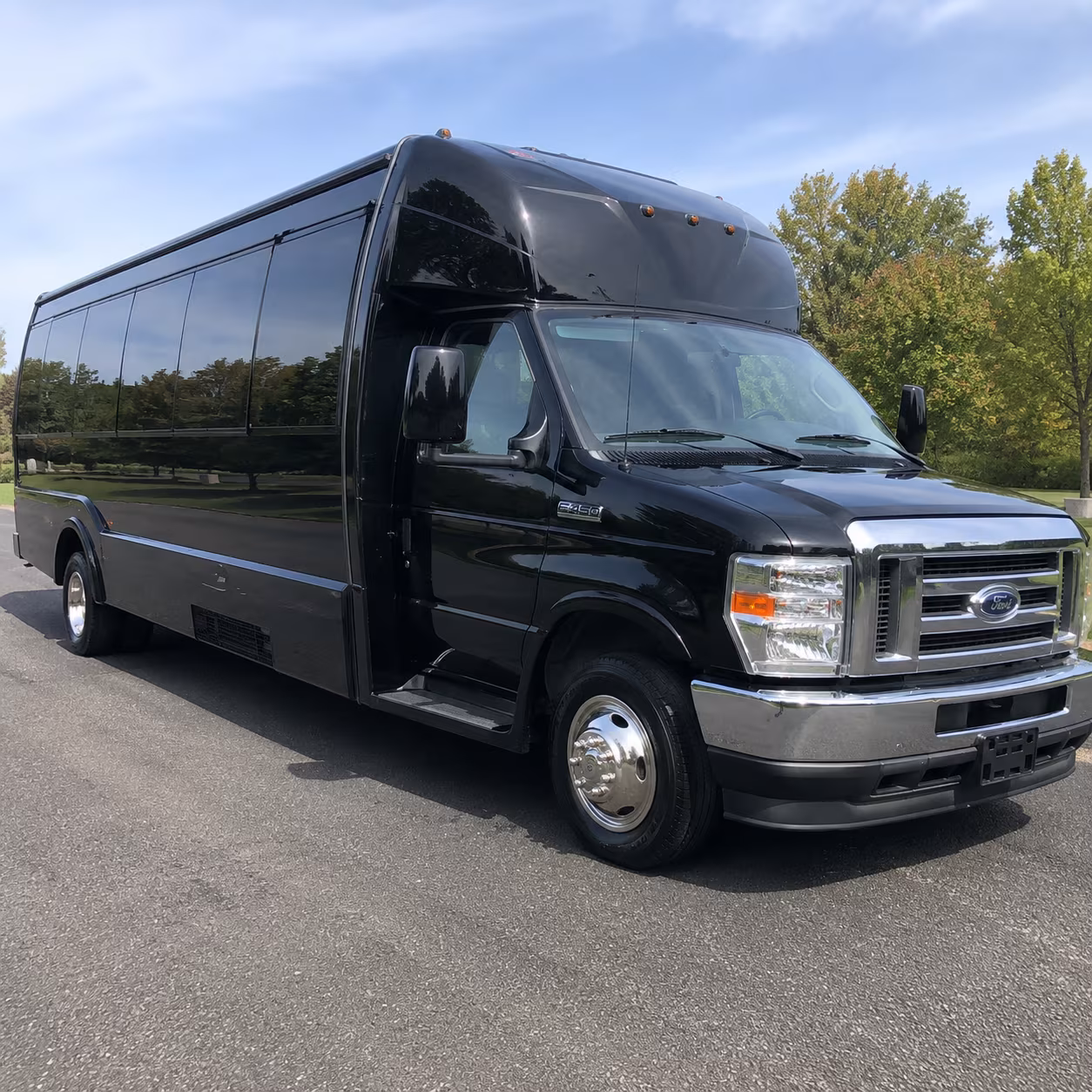 davis birthday party bus rental