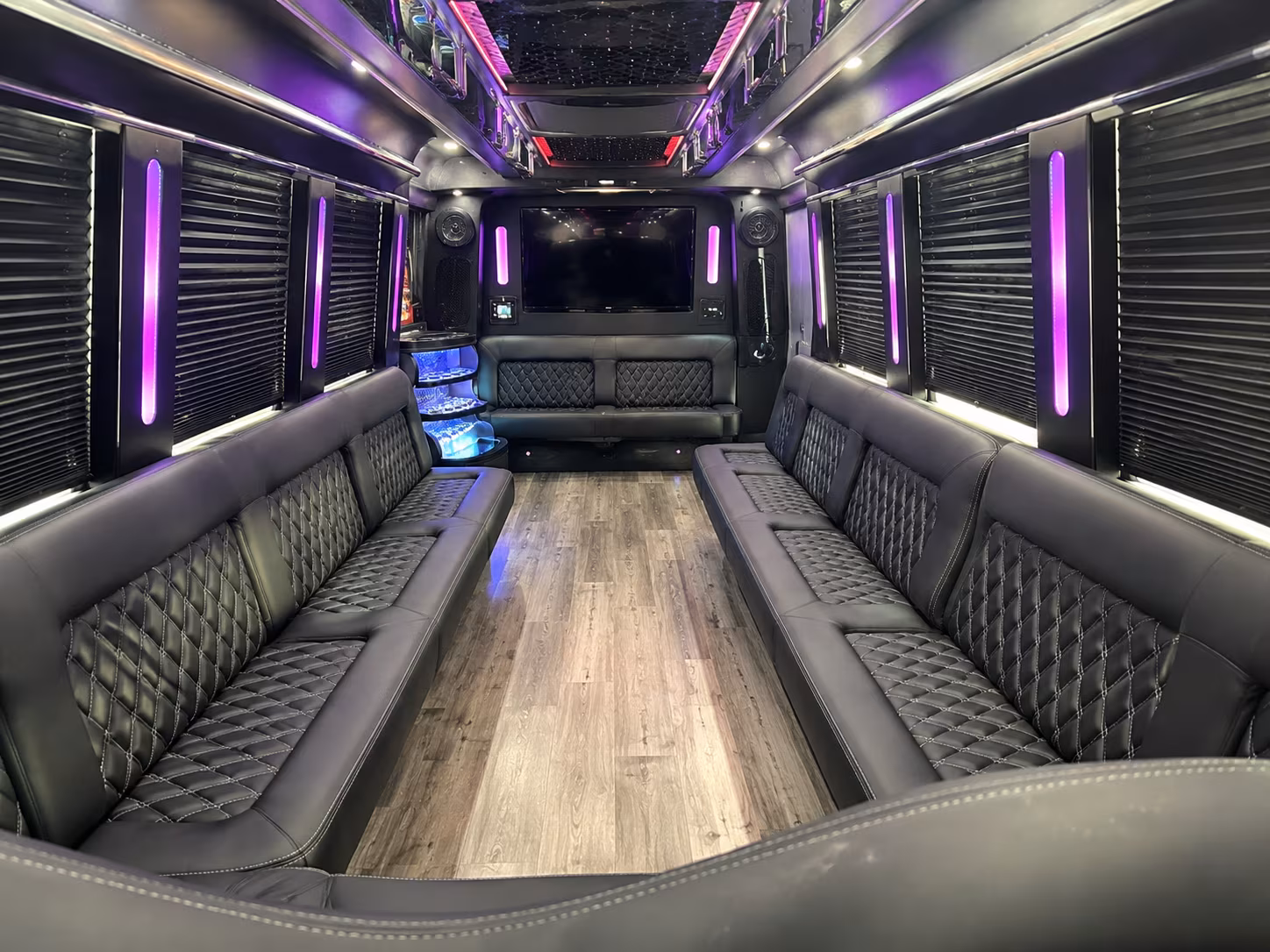 davis concert party bus rental