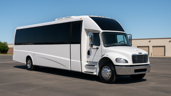 Exterior of Charter Bus Company San Francisco's 15 Passenger Minibus in San Francisco