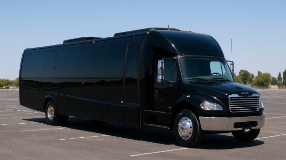 Exterior of Charter Bus Company San Francisco's 20 Passenger Mini bus in San Francisco