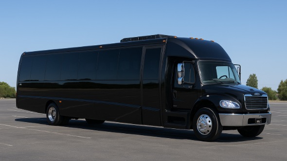 Exterior of Charter Bus Company San Francisco's 25 Passenger Mini bus in San Francisco