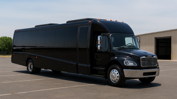 Exterior of Charter Bus Company San Francisco's 30 Passenger Minibus in San Francisco