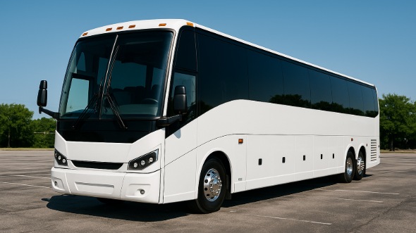 Exterior of Charter Bus Company San Francisco's 56 Passenger Charter Bus in San Francisco