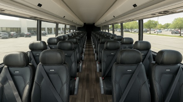 davis 15 passenger minibus inside
