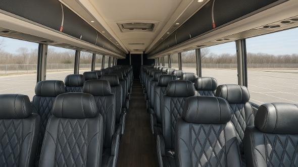 davis 50 passenger charter bus rental