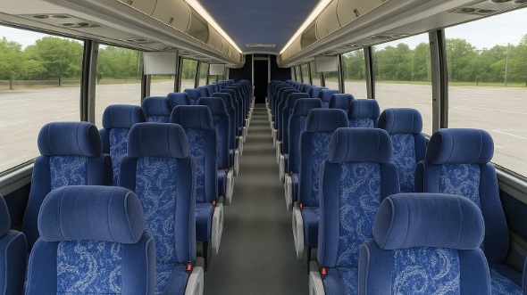 davis 56 passenger charter bus